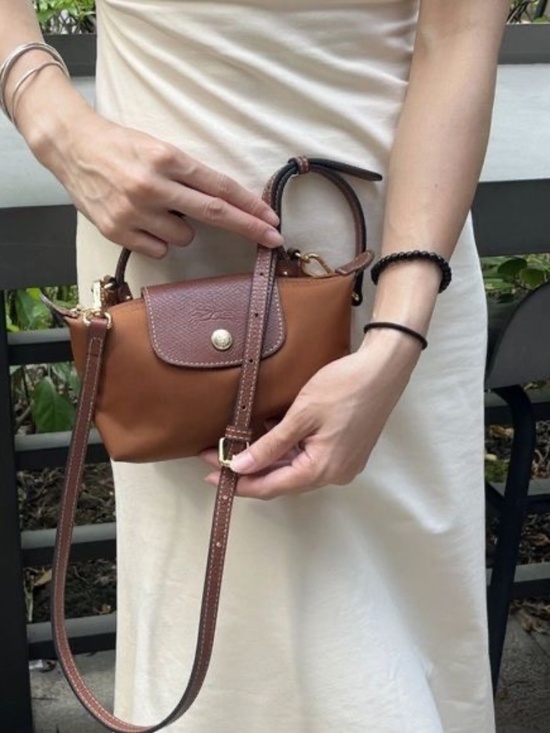 Longchamp Handbags - New Longchamp mini cognac